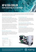 KP6 Sea cooler from Kæling Cooling in Iceland brochure