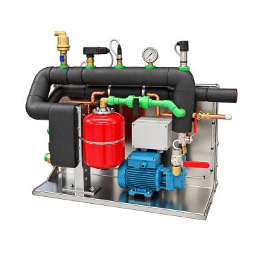 HYDRA kælilausn sem tengd er við eldir kælikerfi og getur skorið óumhverfisvæna kælimiðla um allt að 90% cooling system cutting GWP up to 90%