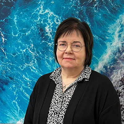 Rósa sér um bókhaldið hjá Kælingu Víkurafli.