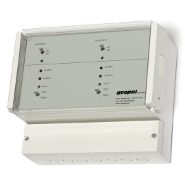 Geopal GJD-04C gasvöktunarkerfi fyrir tvo gasskynjara