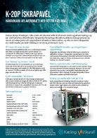 K-20P ískrapavél með forkæli - hnappur á PDF skjal.