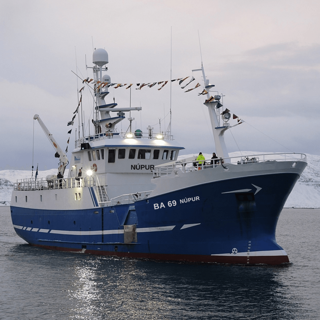 HYDRA sett um borð í Núp BA 69