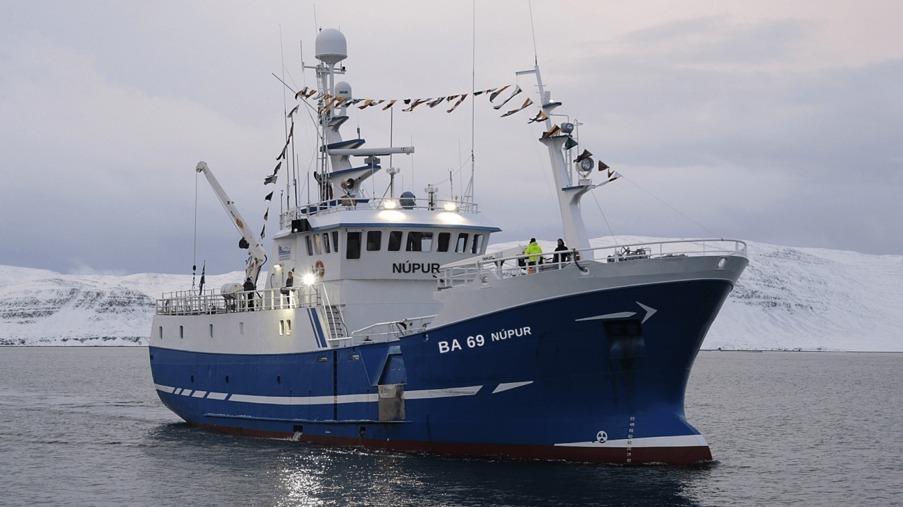 HYDRA sett um borð í Núp BA 69