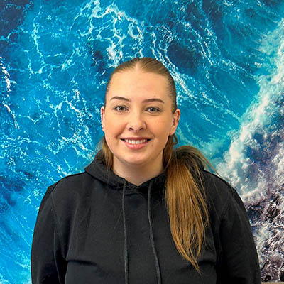 Telma Jóhannsdóttir hjá Kælingu - nemi í rafvirkjun